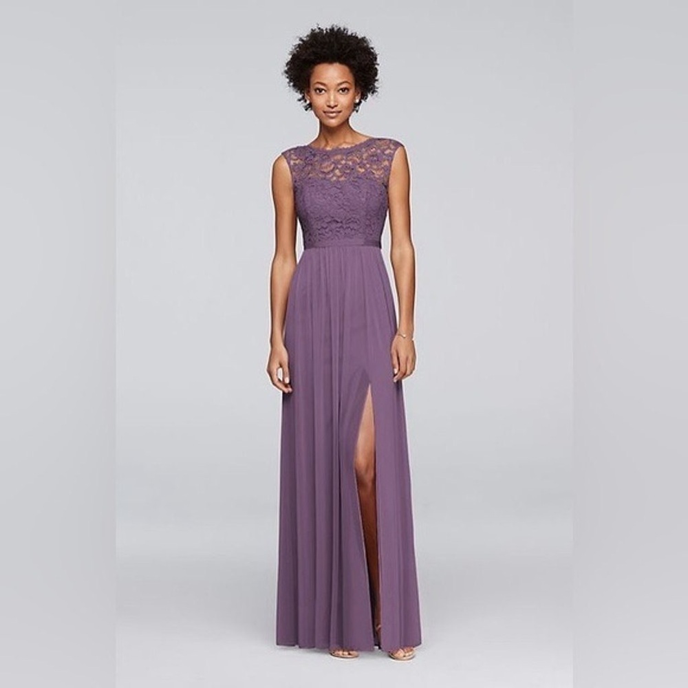 Purple Bridesmaid Dress - David’s Bridal Wisteria